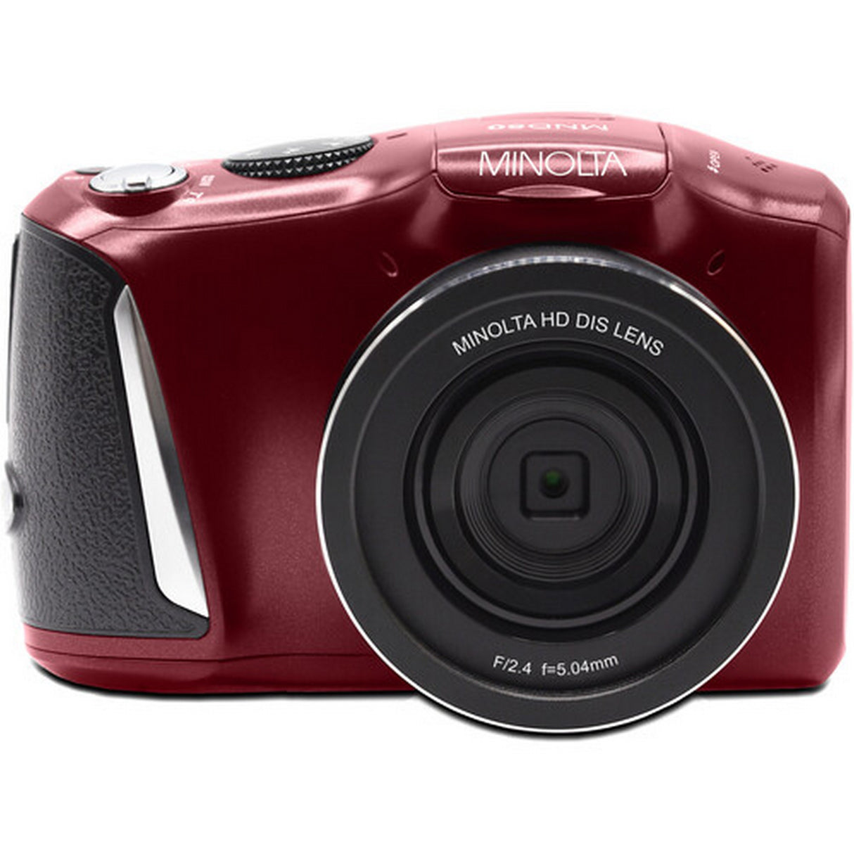 Minolta MND50 48 MP 4K Ultra HD Digital Camera, Red