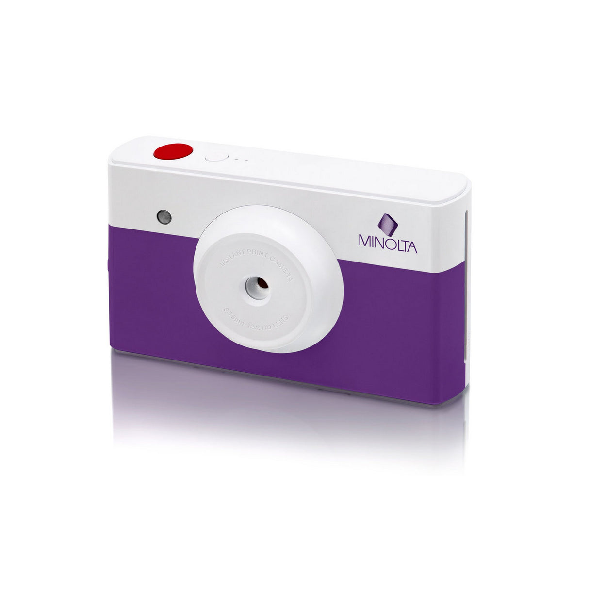 Minolta Instant Print Digital Camera, Purple