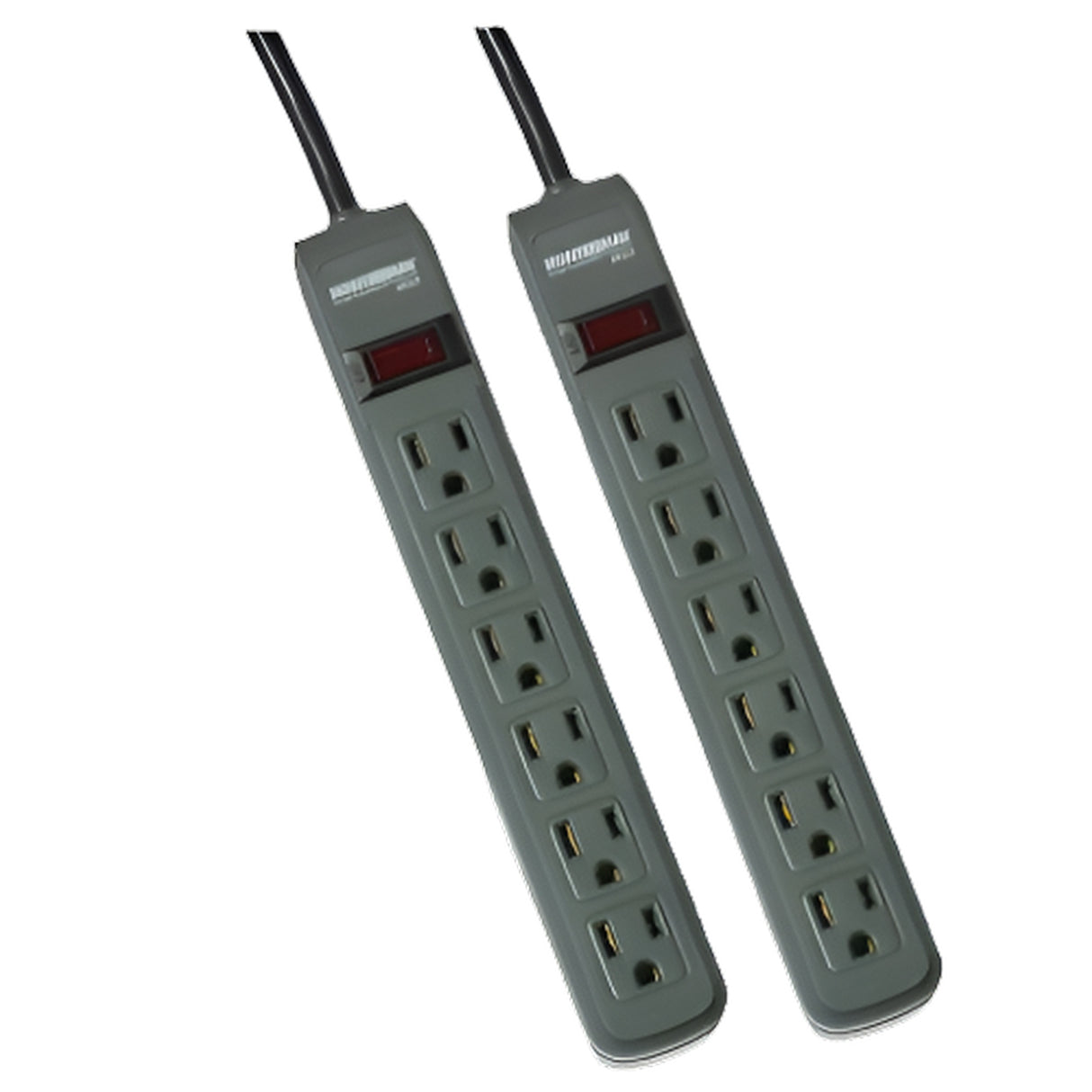 Minuteman MMS362P 6-Outlet Surge Strip (2-Pack)