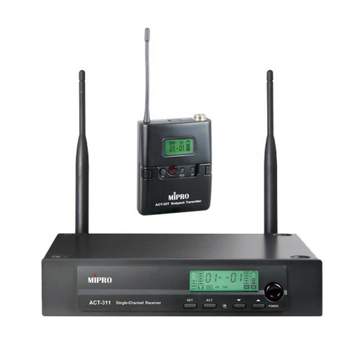 MIPRO ACT-311/ACT-32T Single-Channel Bodypack Wireless System