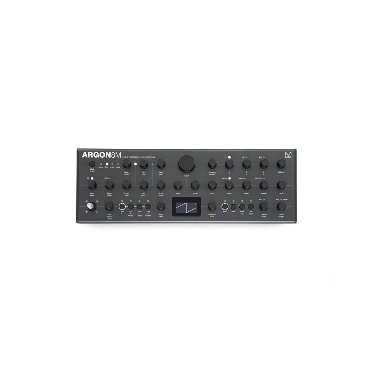 Modal Electronics ARGON8M 8-Voice Desktop/Rack Wavetable Synthesizer