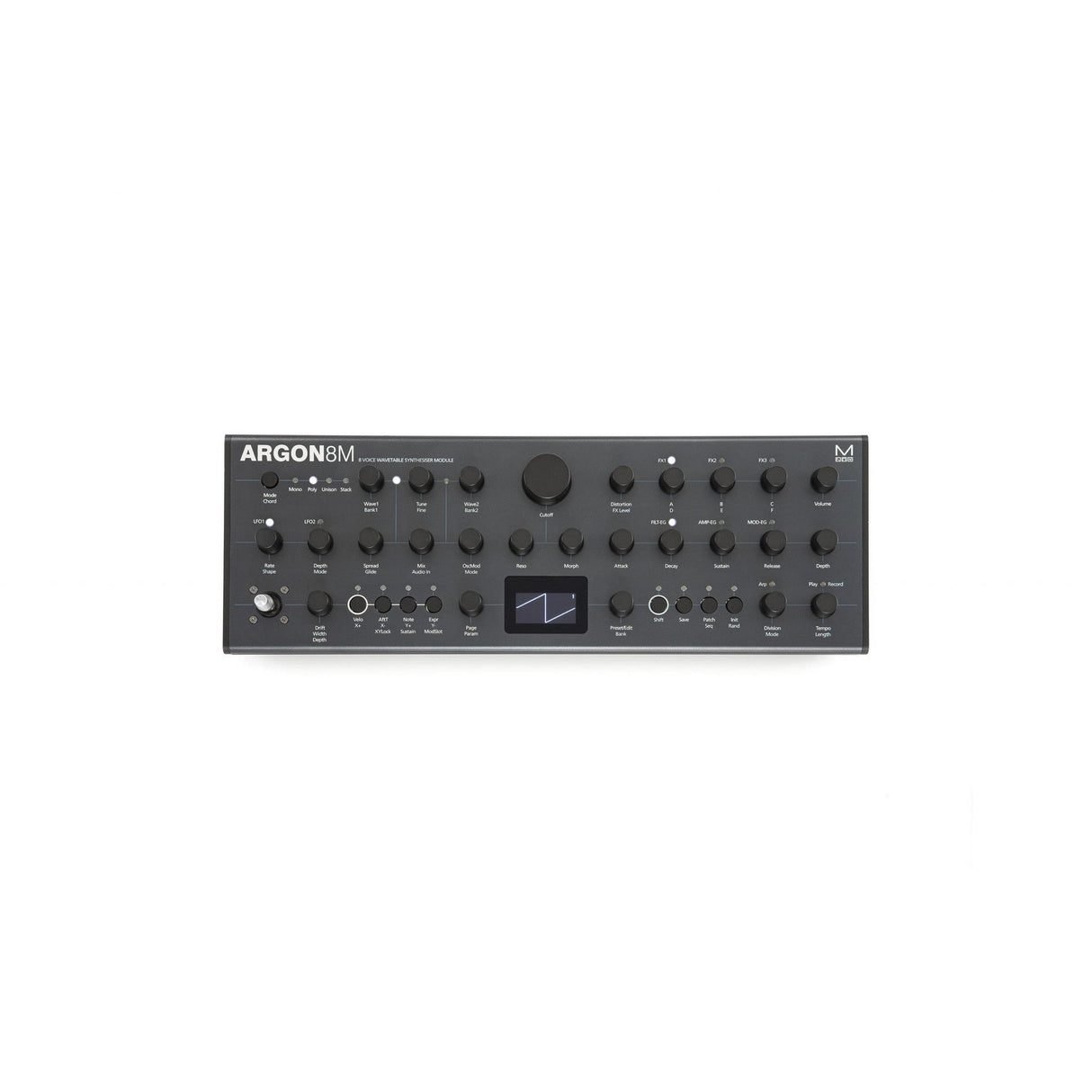 Modal Electronics ARGON8M 8-Voice Desktop/Rack Wavetable Synthesizer