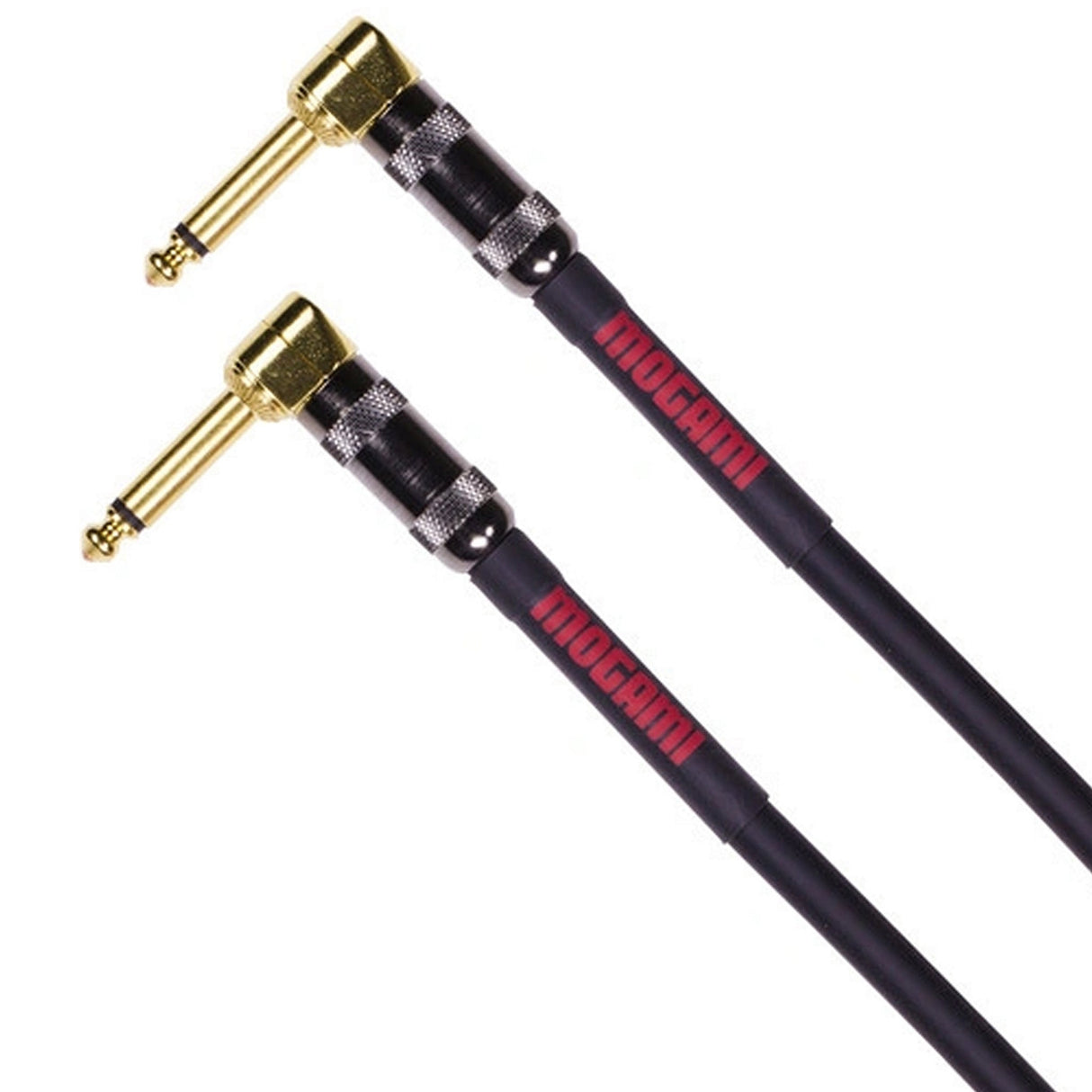 Mogami OD GTR 06RR Overdrive Right-Angle to Right-Angle Plug Electric Guitar Cable, 6-Foot