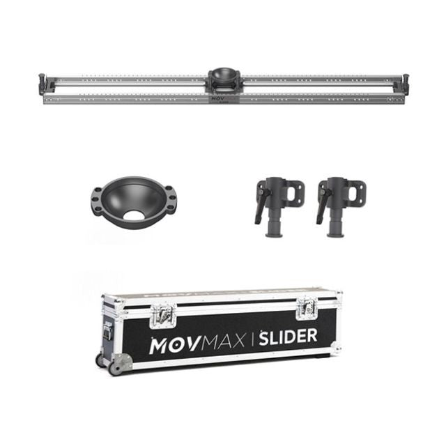 MOVMAX Camera Slider with 150mm Bowl Mount