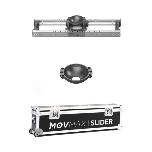 MOVMAX Camera Slider with 150mm Bowl Mount