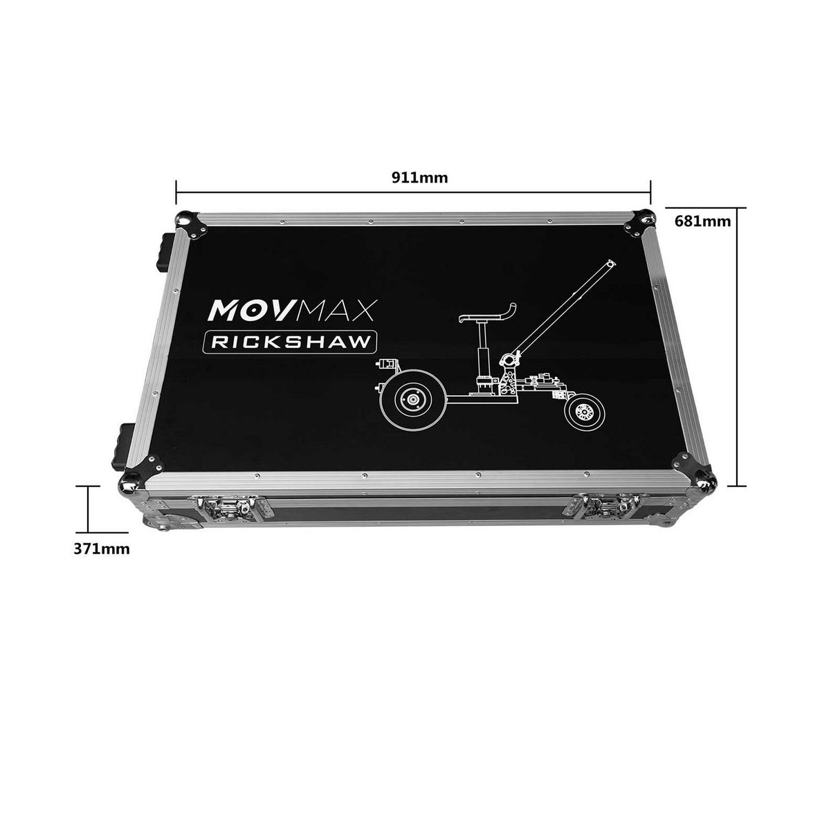 MOVMAX Flight Case for All-Terrain Rickshaw