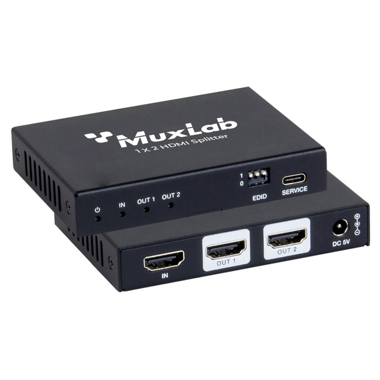 MuxLab 500510 HDMI 2.1 48Gbps 1x2 Splitter