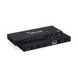 MuxLab 500513 HDMI 2.1 48Gbps 4x1 Switch with Audio De-Embedder