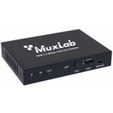 MuxLab 500514 HDMI 2.1 48Gbps Audio De-Embedder for HDMI and ARC Audio Extraction