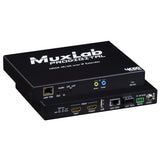 MuxLab 500766 HDMI 4K/60 KVM Over IP Transceiver 10Gb for Networked AV Systems