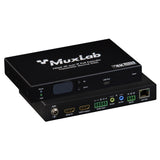 MuxLab 500850 KVM HDMI Over IP PoE Extender Deluxe 4K30 for Networked AV Systems