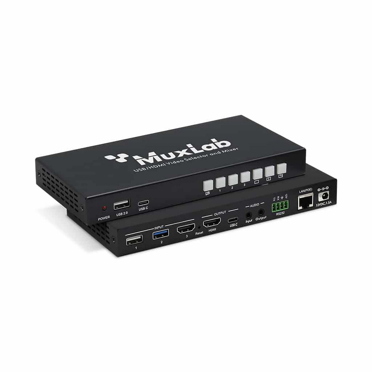 MuxLab 500882 USB HDMI Video Selector and Mixer
