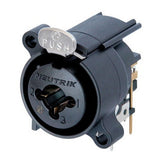 Neutrik NCJ6FA-H 3-Pole XLR Female Receptacle with 1/4 Stereo Jack