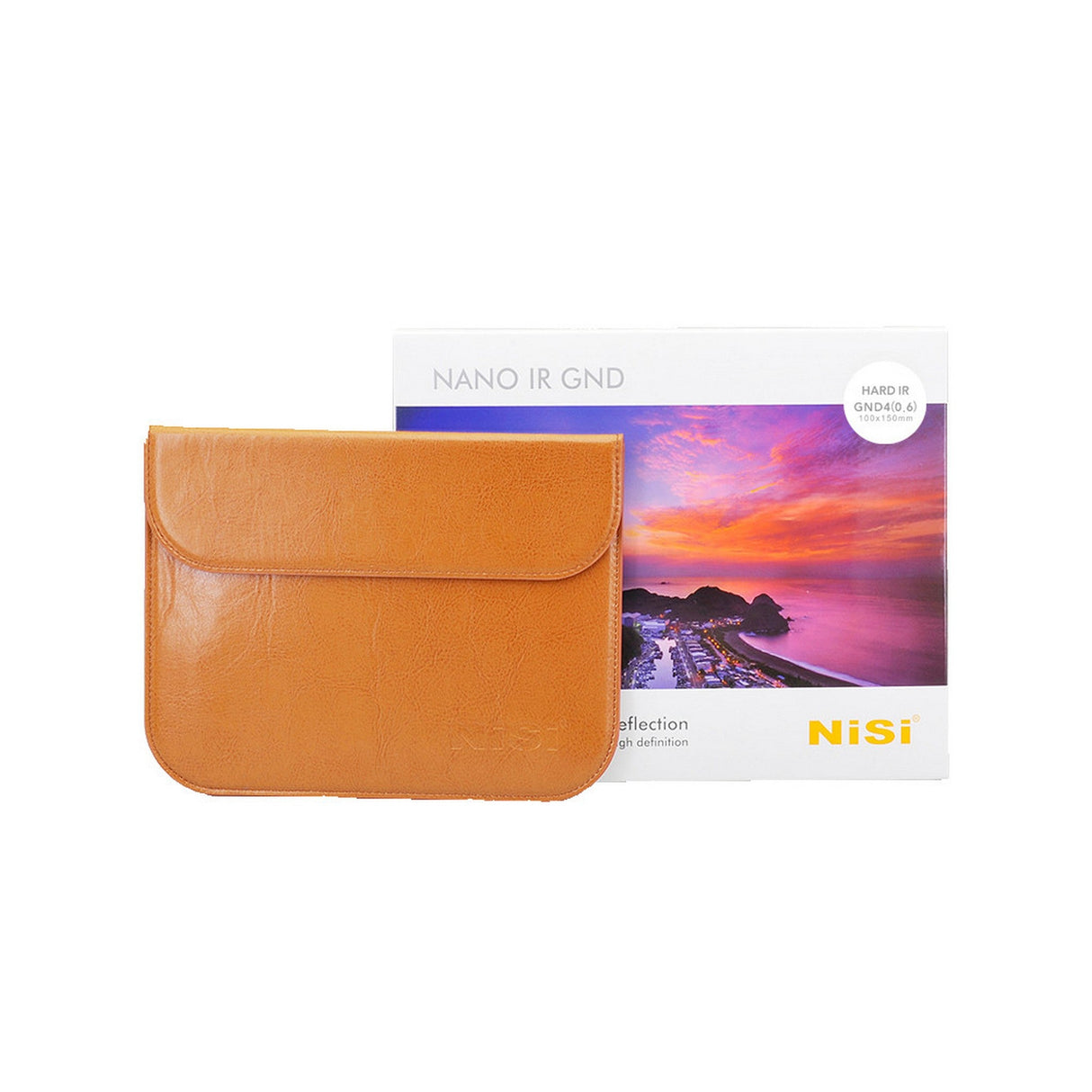 NiSi 100x150mm Nano IR Hard Graduated Neutral Density Filter GND4 (0.6) 2 Stop