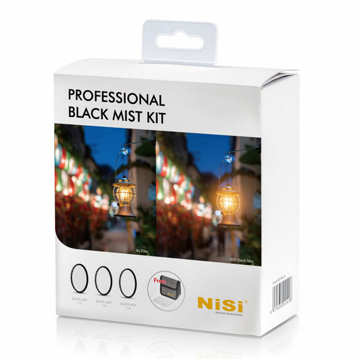 NiSi 67mm Professional Black Mist Kit with 1/2 1/4 1/8 and Case