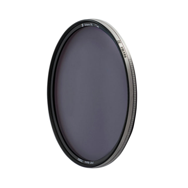 NiSi 72mm Ti Enhanced CPL Circular Polarizer Filter Titanium Frame