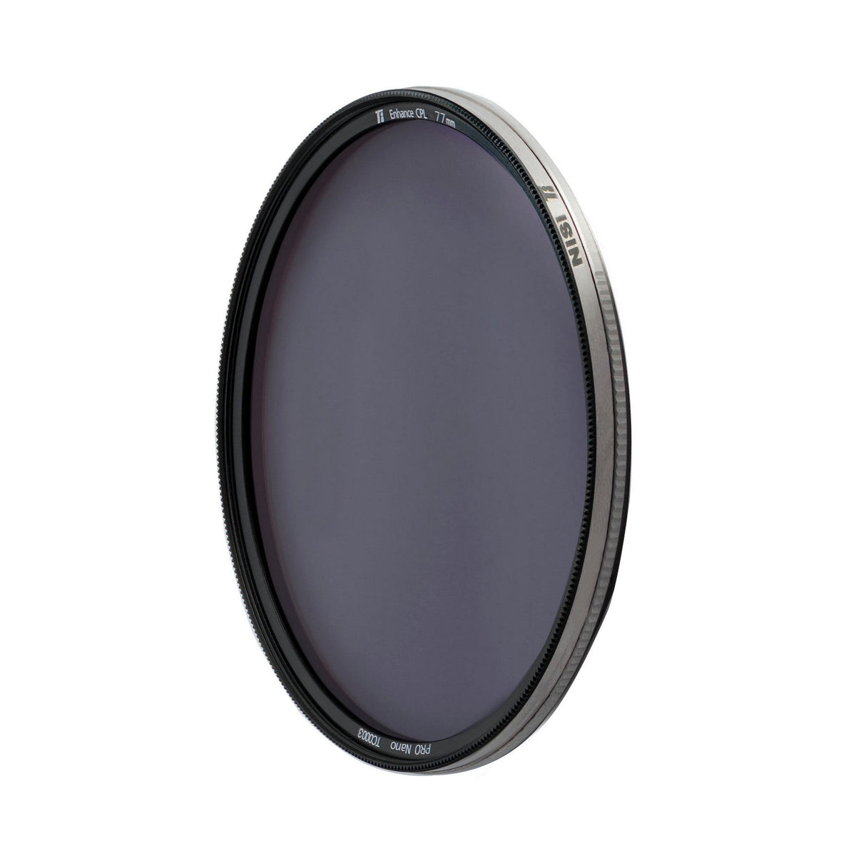 NiSi 77mm Ti Enhanced CPL Circular Polarizer Filter Titanium Frame