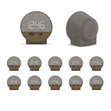 Nonstop NSO2-WFD Hotel Alarm Clock with USB-C and USB-A Charging, Multi Pack Options Available
