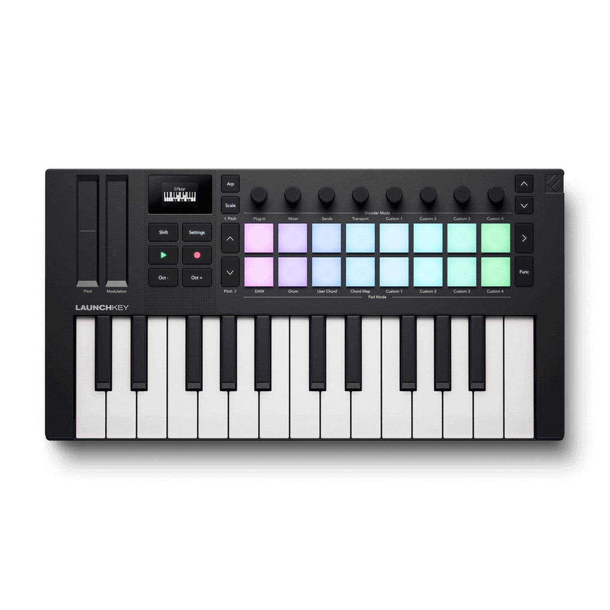 Novation Launchkey Mini 25 MK4 MIDI Keyboard Controller with 25 Keys