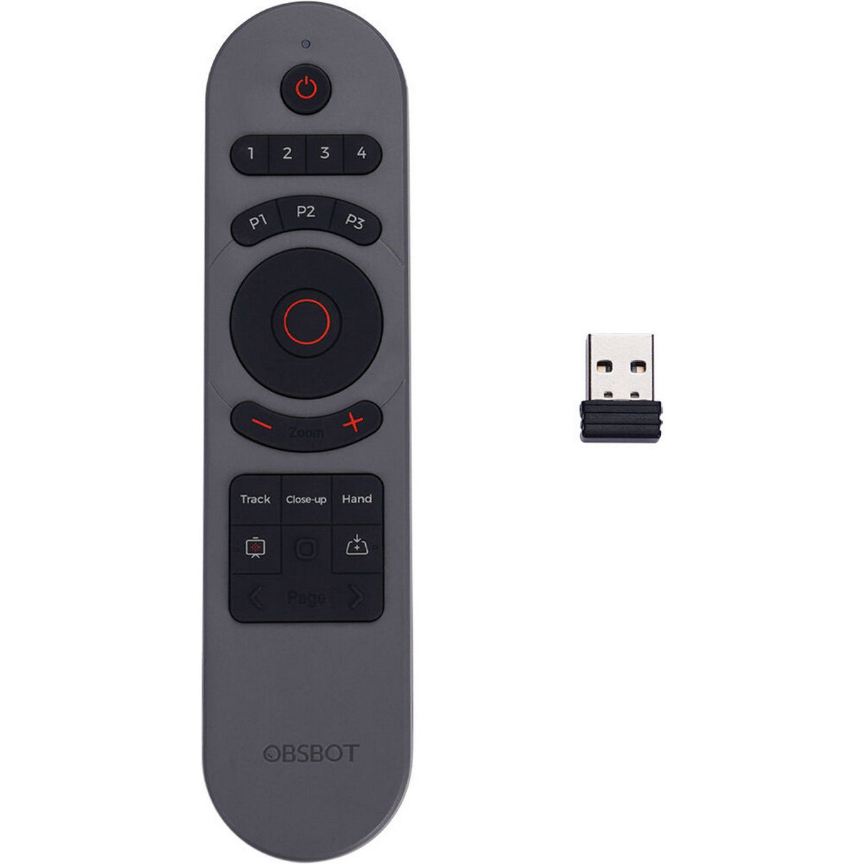 OBSBOT Smart Remote Controller for Tiny 2 Camera, USB-A Dongle