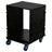 Odyssey 12U Pro Amp Rack with Casters - Black