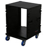 Odyssey 12U Pro Amp Rack with Casters - Black
