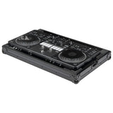 Odyssey 1U Flight Case with Glide Style Laptop Platform and Corner Wheels for Pioneer DJ DDJ-REV5