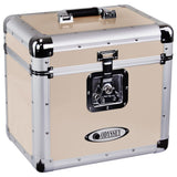 Odyssey KLP1 Record/Utility Case for 70 12-Inch Vinyl Records and LPs - Vintage Beige