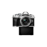 OM System E-M10 Mark IV Mirrorless Camera with 14-42mm EZ Lens, Silver