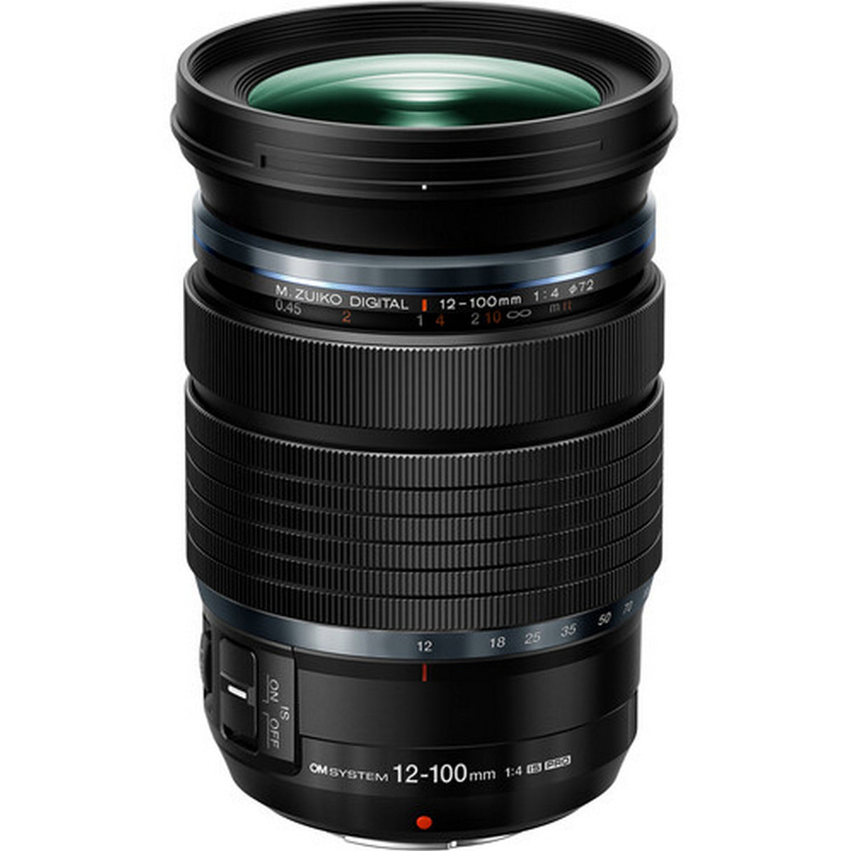 OM System M.Zuiko ED 12-100mm f/4.0 IS PRO Zoom Lens