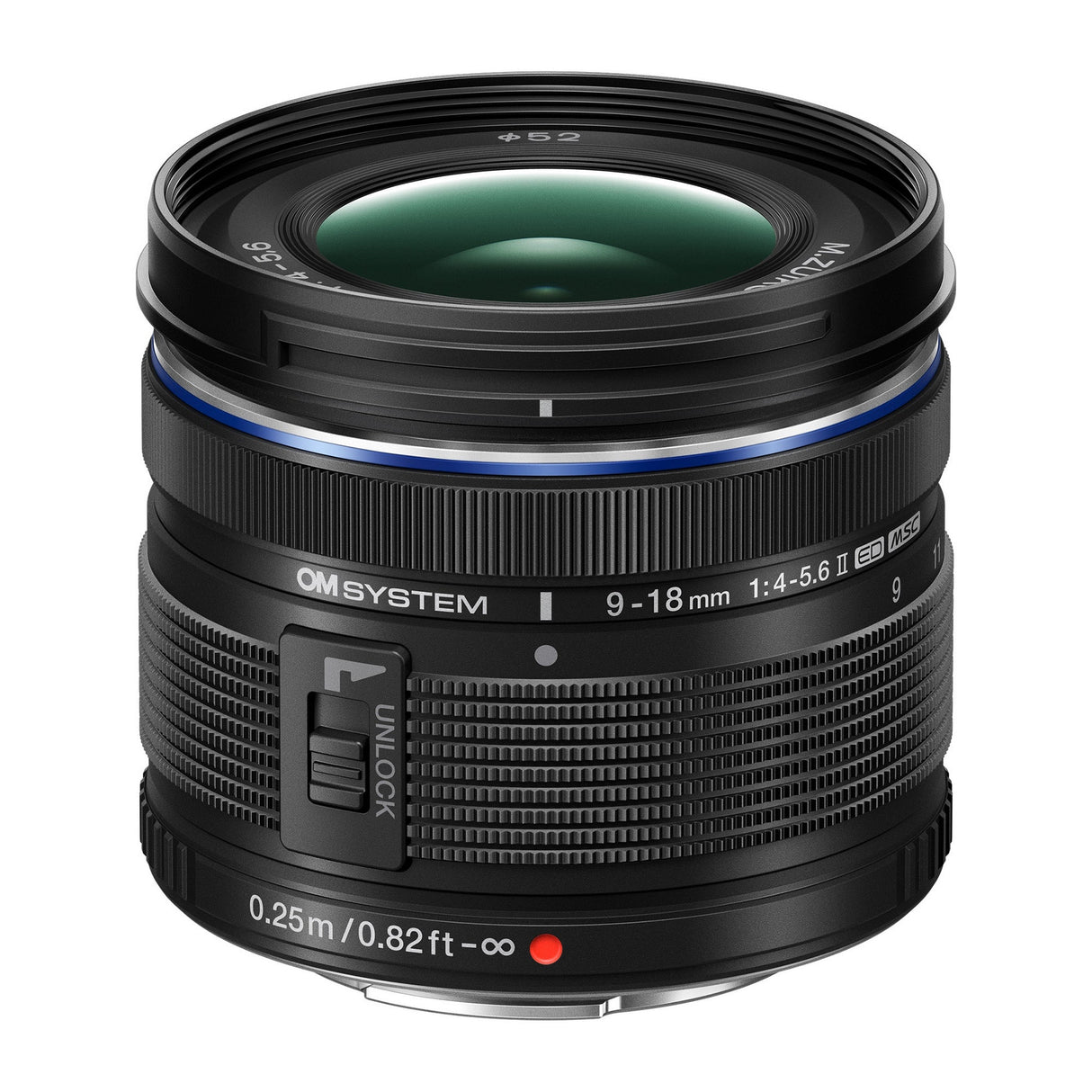 OM System M.Zuiko Digital ED 9-18mm f/4-5.6 II Ultra Wide Zoom Lens
