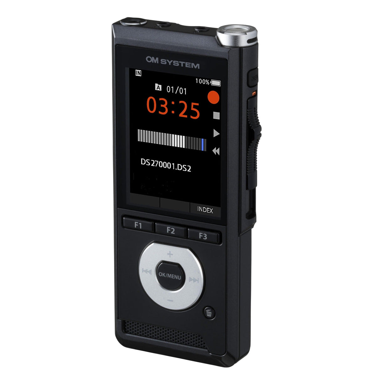 OM System DS-2700 Digital Dictation Recorder with ODMS R8 Dictation Module