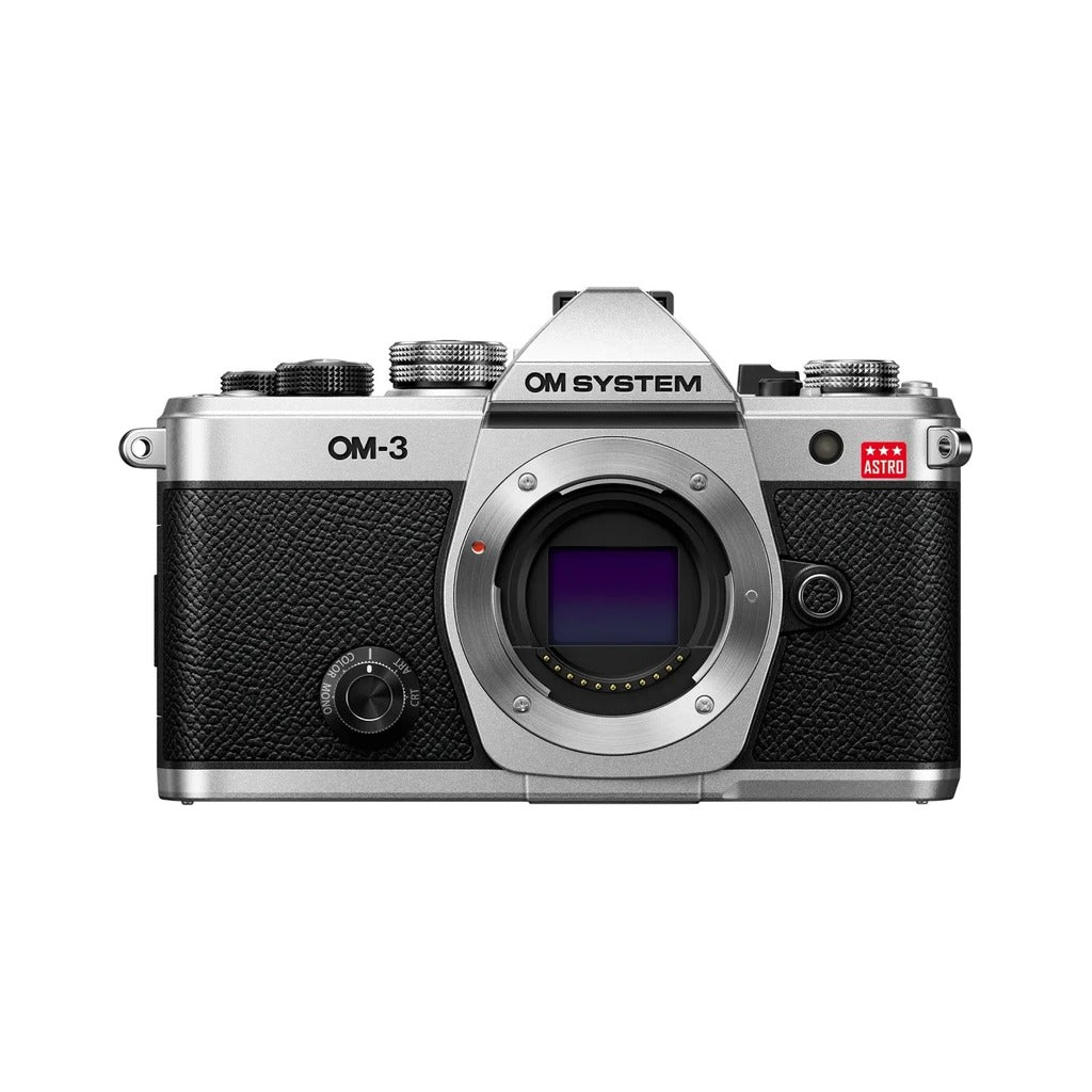 OM System OM-3 ASTRO Astrophotography Mirrorless Camera Body, Silver