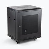 On-Stage Wall-Mount Knock-Down Rack - 12U