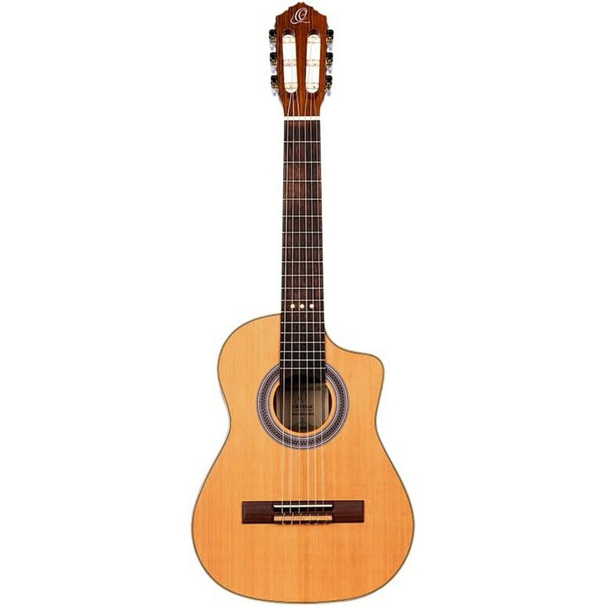 Ortega Guitars RQC25 Requinto Series Requinto Size Acoustic Guitar