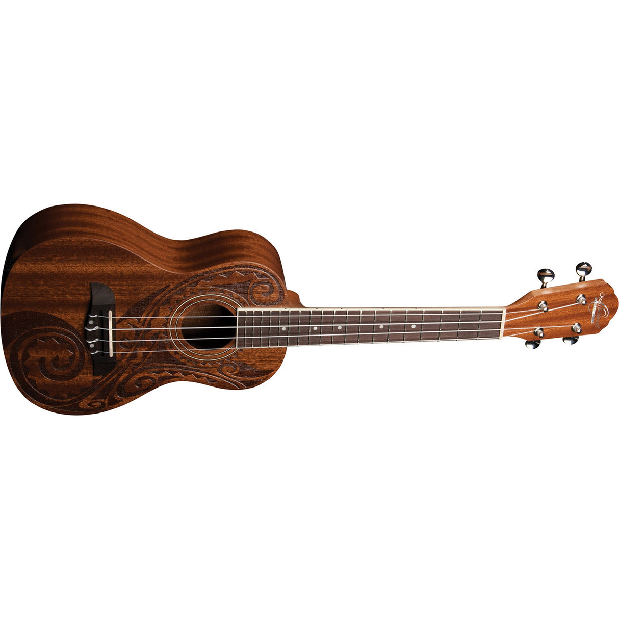 Oscar Schmidt OU2TAT-A-U Satin Finish Mahogany Ukulele, Natural