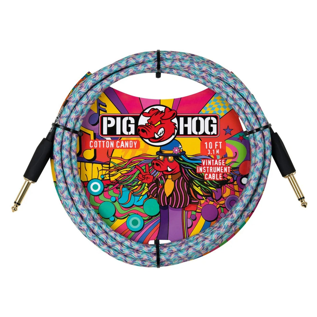 Pig Hog Cotton Candy Instrument Cable