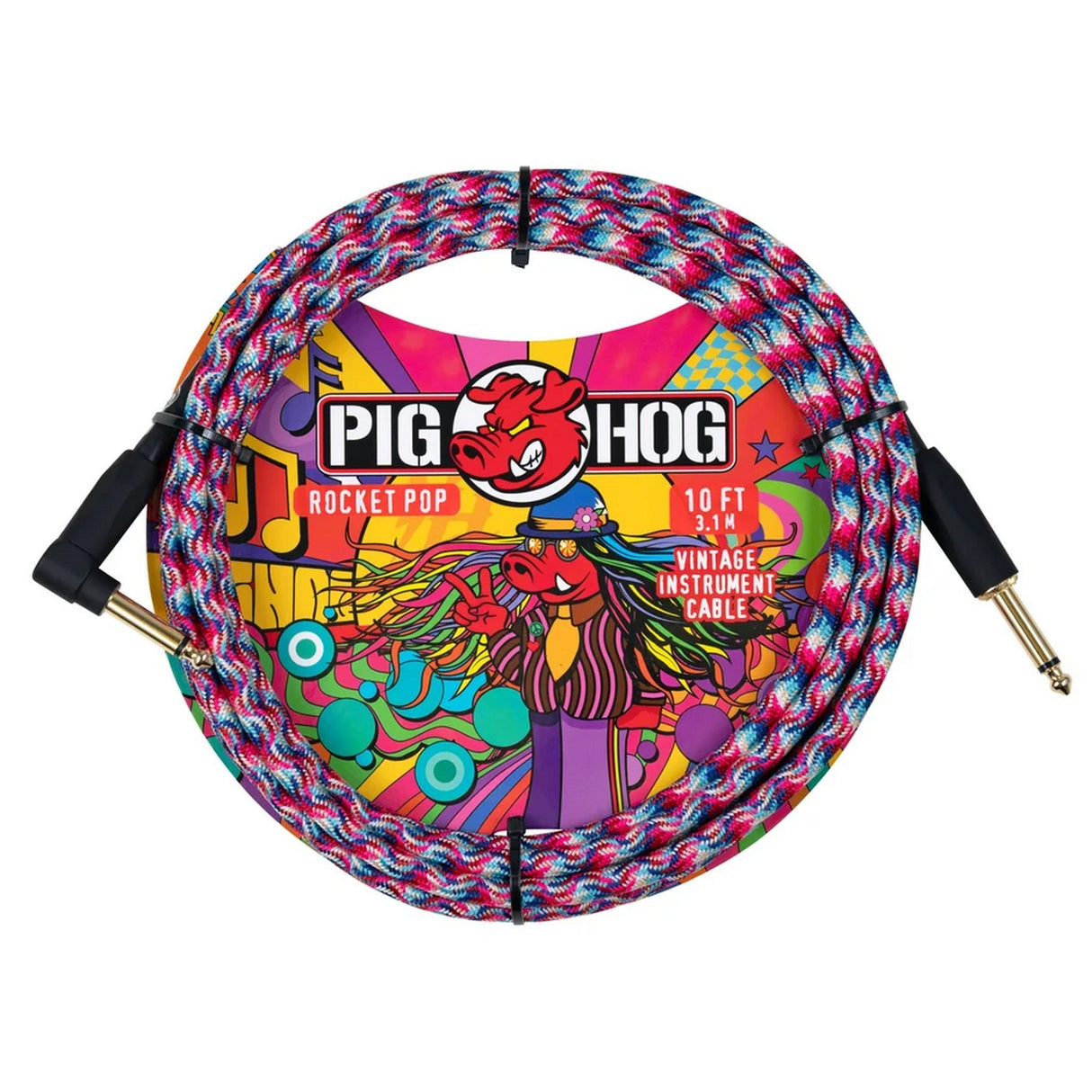 Pig Hog Rocket Pop Instrument Cable
