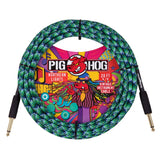 Pig Hog Northern Lights Tie Dye Instrument Cable