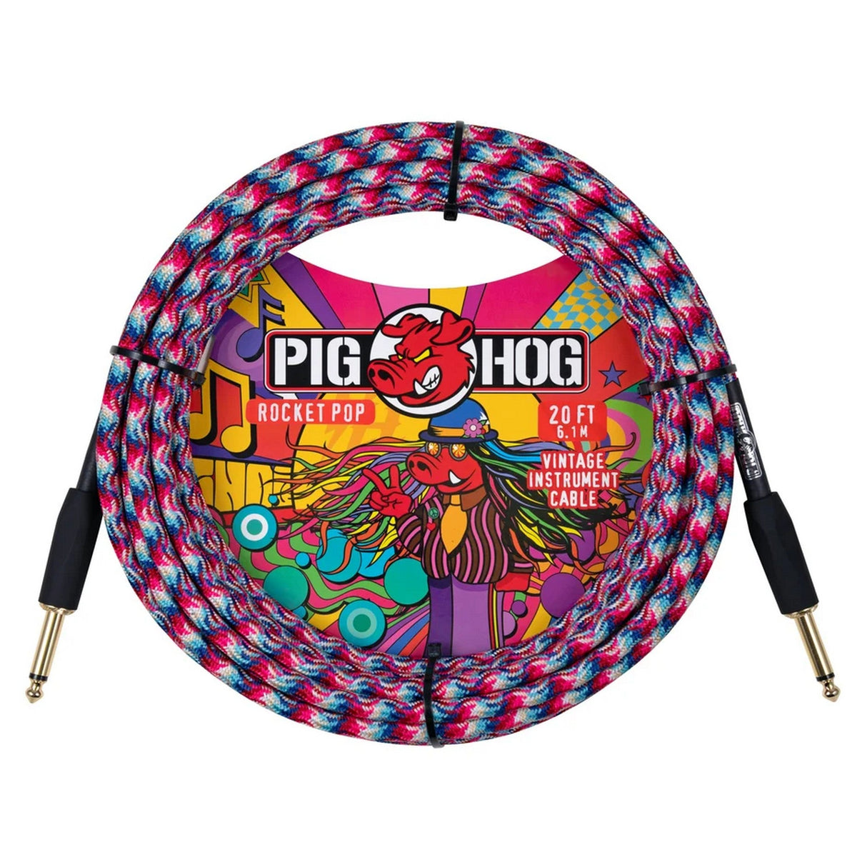 Pig Hog Rocket Pop Instrument Cable