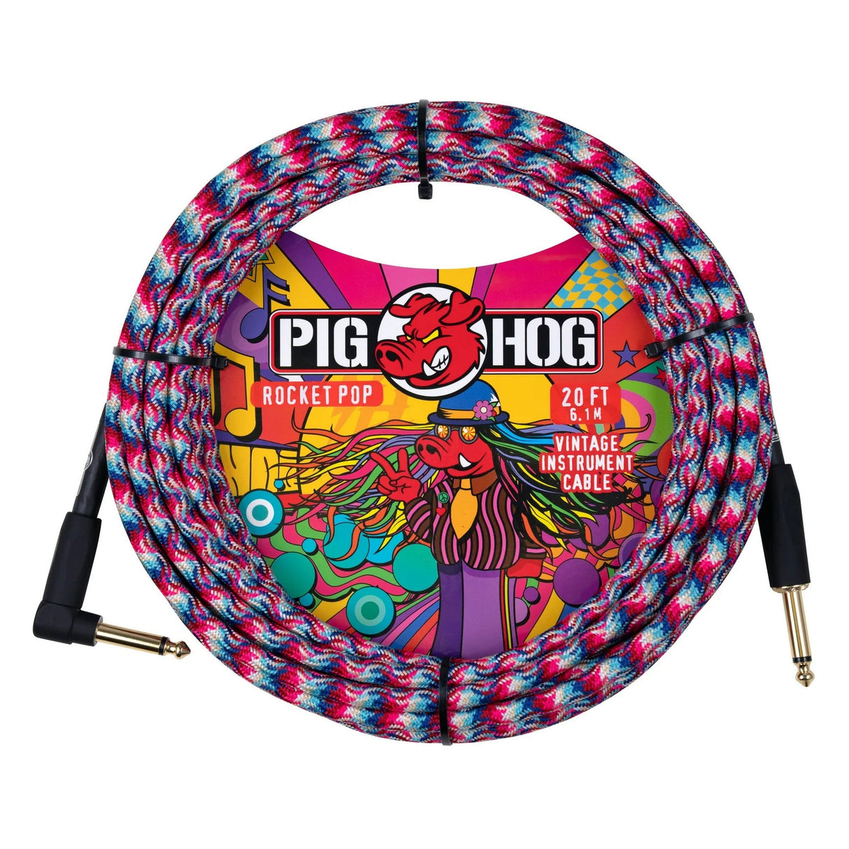 Pig Hog Rocket Pop Instrument Cable