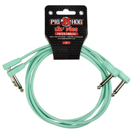 Pig Hog PHLSK Lil' Pigs Low Profile 1/4-Inch Patch Cables