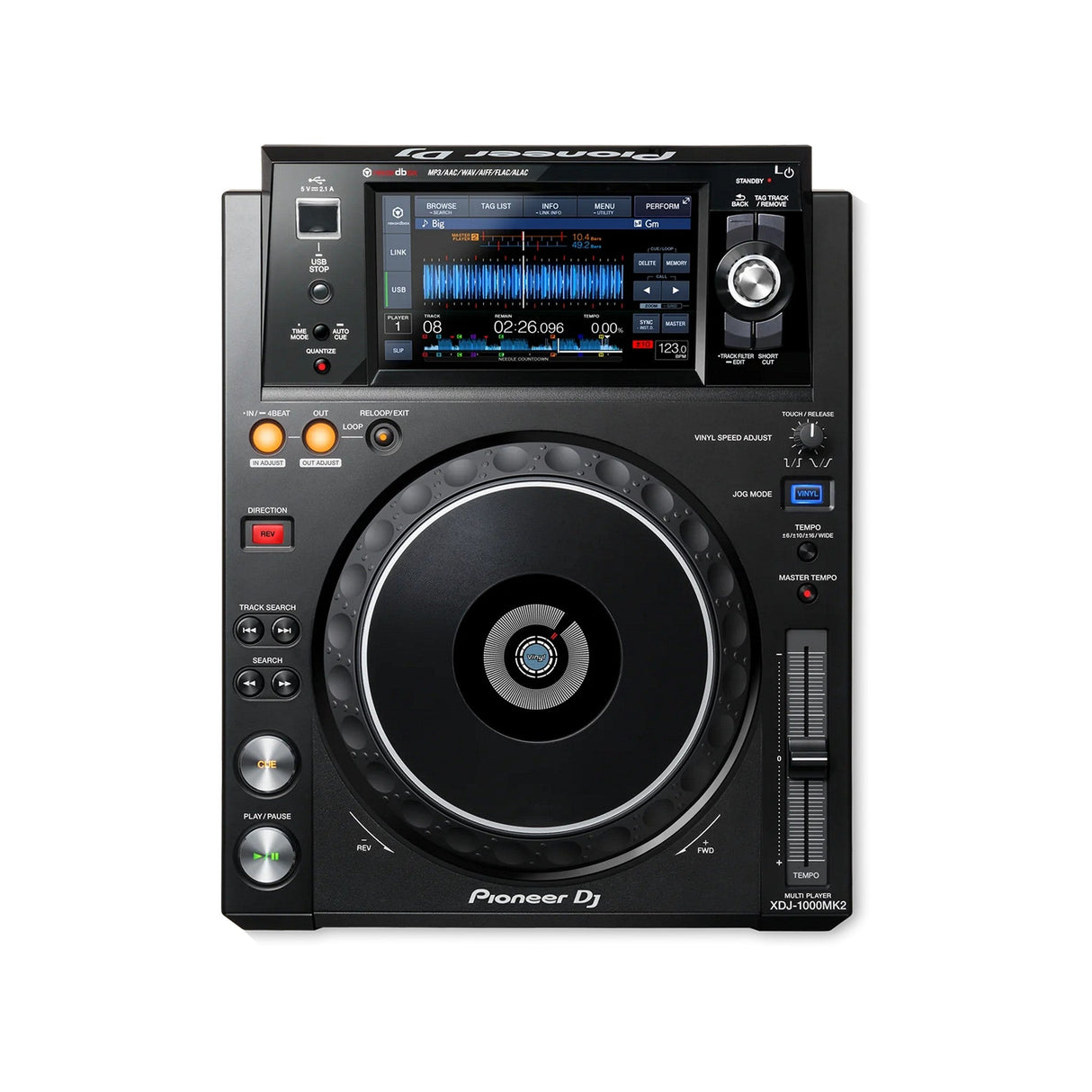 Pioneer DJ PLX-CRSS12 Digital-Analog Direct-Drive Hybrid Turntable