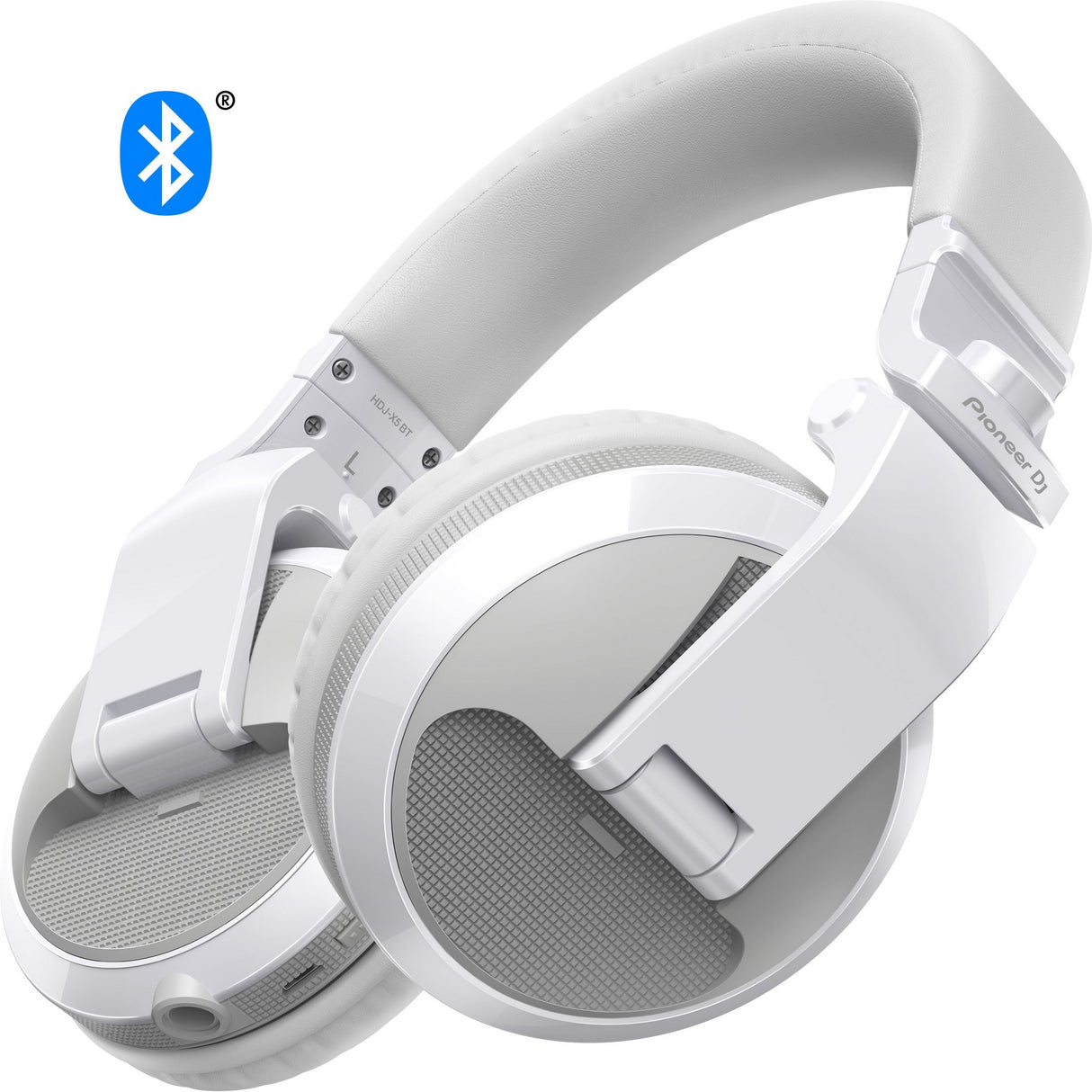 Pioneer DJ HDJ-X5BT-W | Over-Ear Bluetooth Wireless DJ Headphone, White