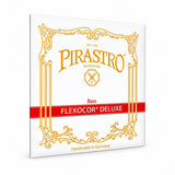 Pirastro 1FDBE Flexocor Deluxe E Double Bass String, 3/4, Medium