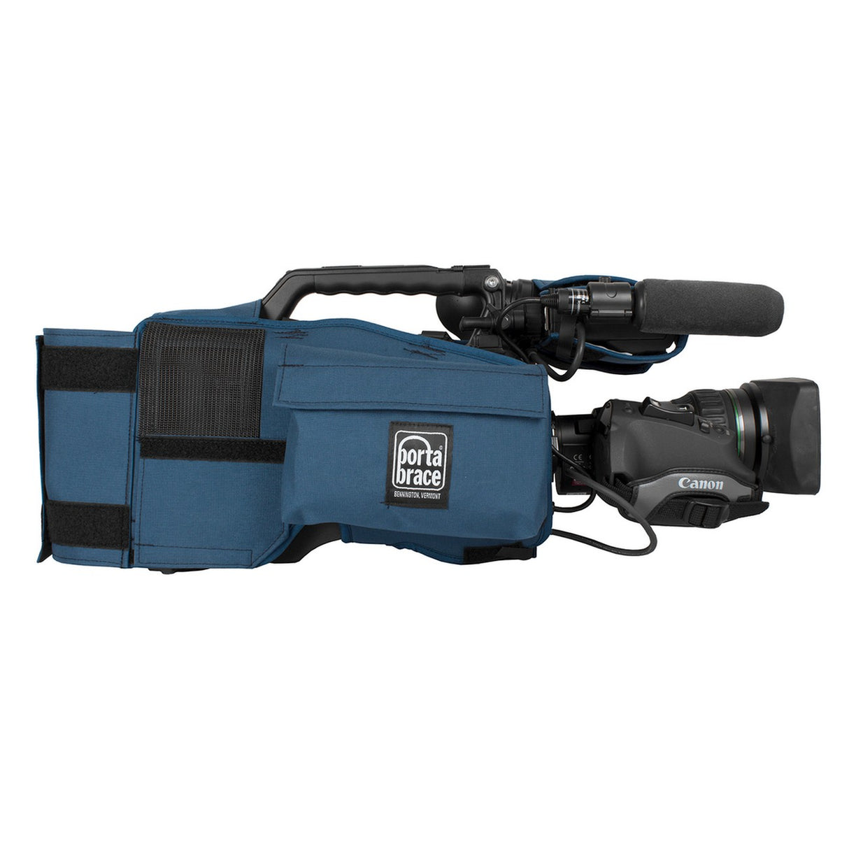 PortaBrace CBA-PXWZ750 Camera Body Armor Case for Sony PXW-Z750, Blue