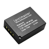 ProMaster Li-ion Battery for Fuji NP-W126S
