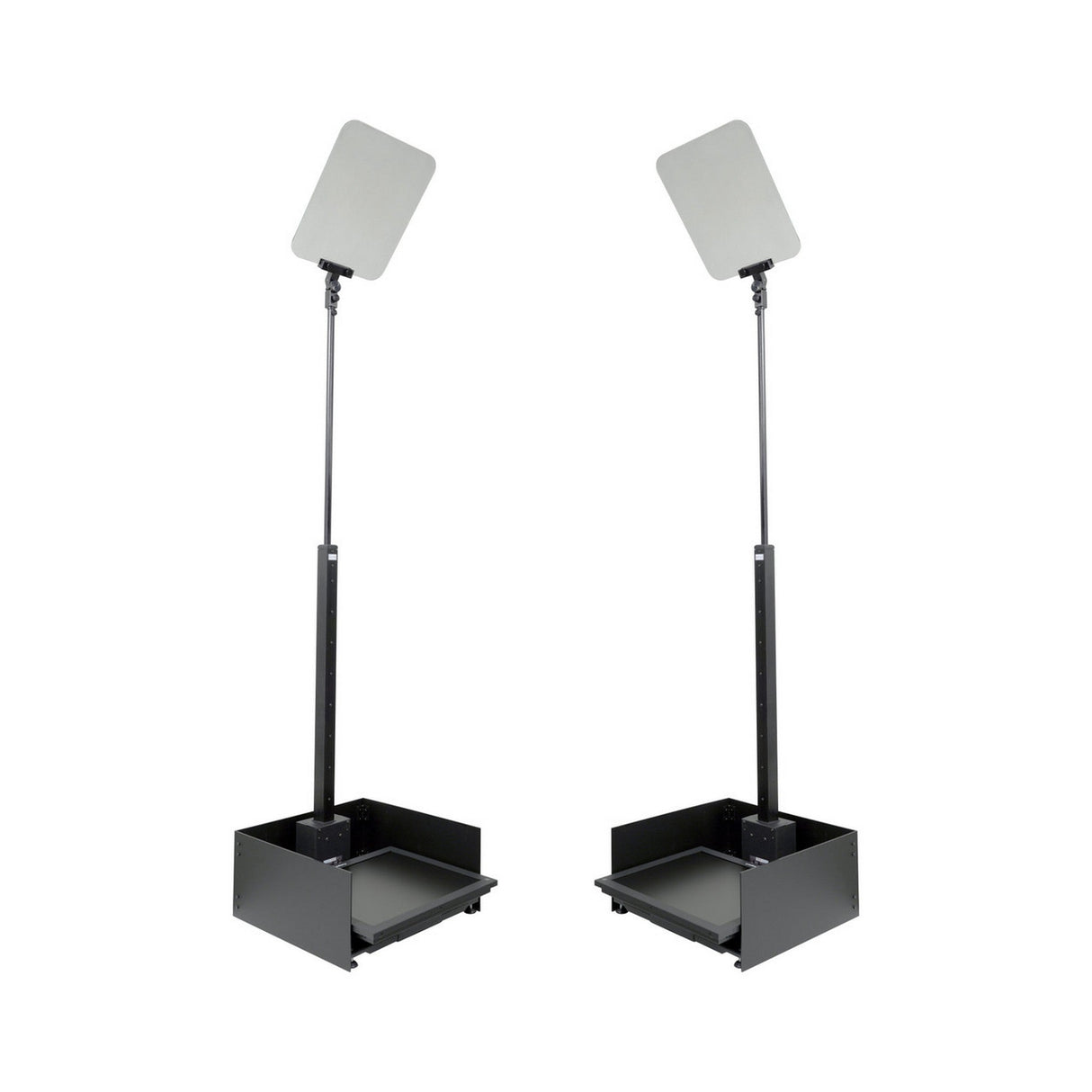 Prompter People ProLine StagePro 19-Inch HighBright AutoStepper Presidential Teleprompters Pair
