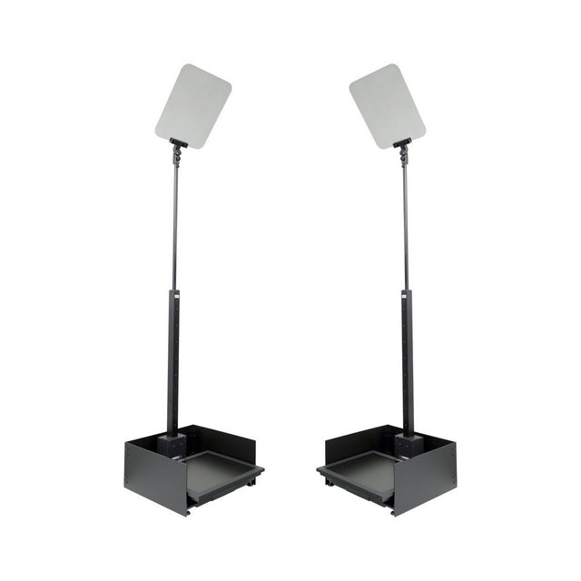Prompter People ProLine StagePro 19-Inch HighBright AutoStepper Presidential Teleprompters Pair