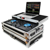 ProX X-MXTPRO3 Case for Numark MixTrack 3 Pro 3 and Platinum Digital Controller with Laptop Shelf